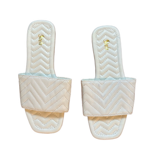 NWT WHITE SHEIN SANDALS